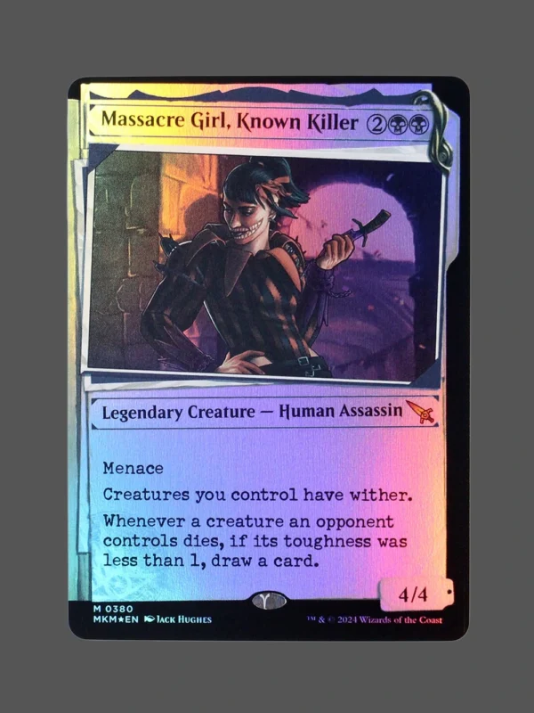 Massacre Girl, Known Killer Foil MTG Proxy | March of the Machine