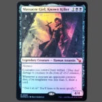 Massacre Girl, Known Killer Foil MTG Proxy | Murders at Karlov Manor