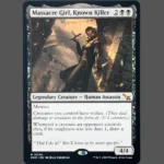 Massacre Girl, Known Killer Holo MTG Proxy | March of the Machine