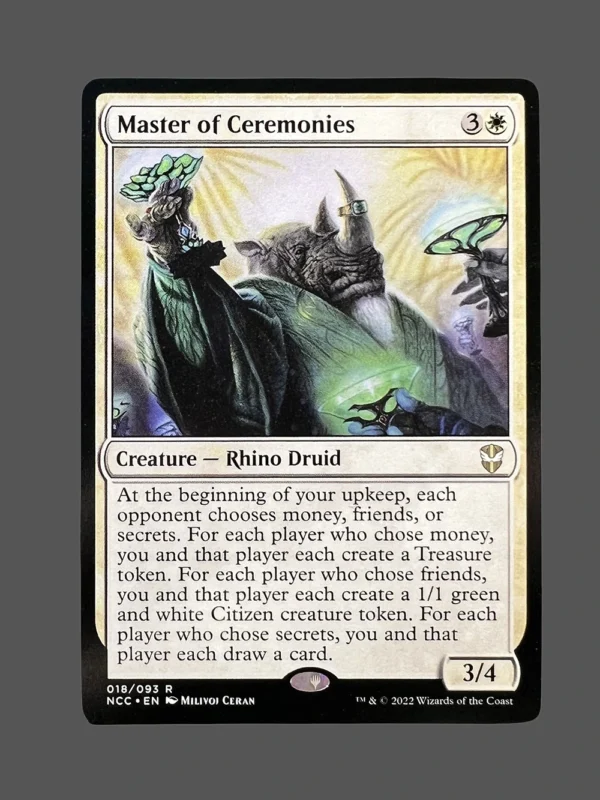 Master of Ceremonies Holo MTG Proxy | New Capenna