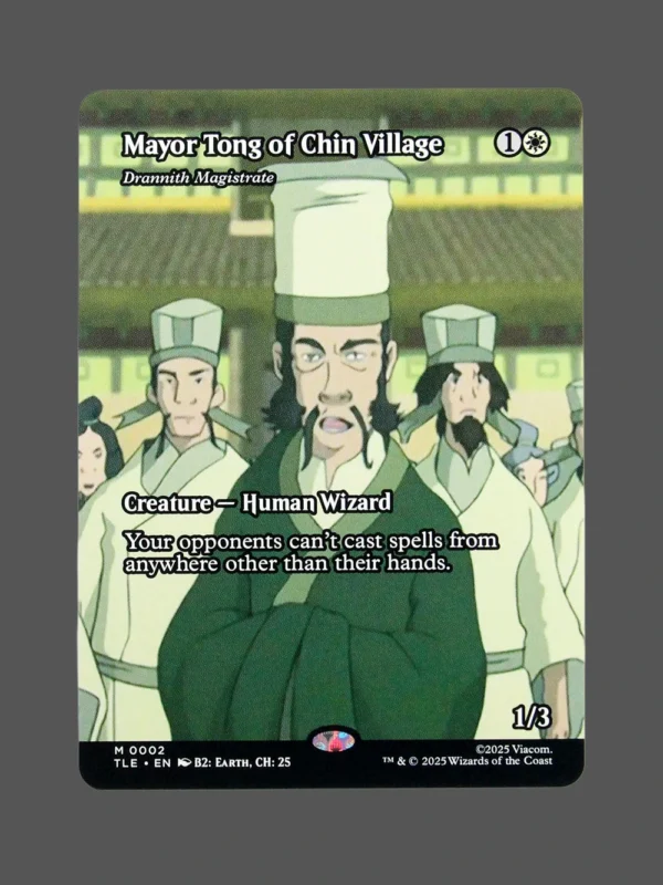 Mayor Tong of Chin Village Holo MTG Proxy | The Lost Episode