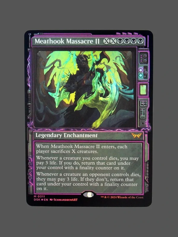 Meathook Massacre II Foil MTG Proxy | Dominaria United
