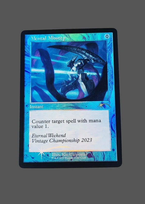 Mental Misstep Foil MTG Proxy | Eternal Weekend