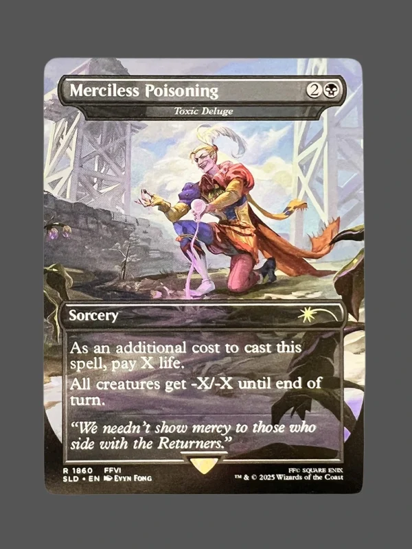 Merciless Poisoning Holo MTG Proxy | Streets of New Capenna