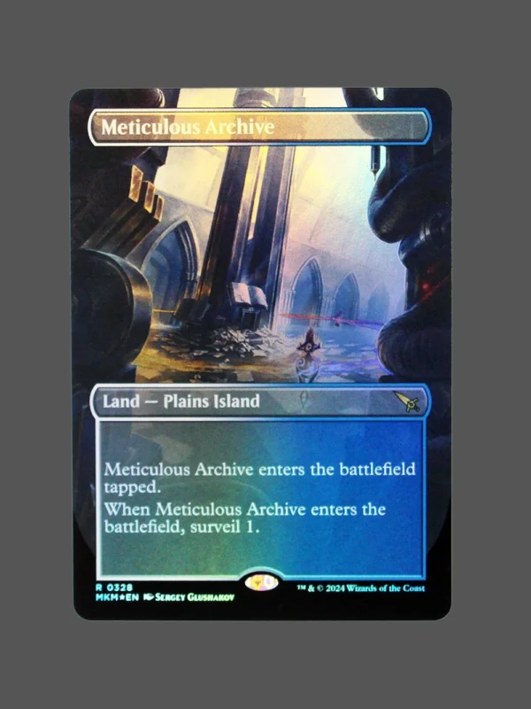 Meticulous Archive Foil MTG Proxy | Murders at Karlov Manor