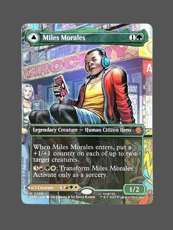 Miles Morales Holo MTG Proxy | Secret Lair Drop Series