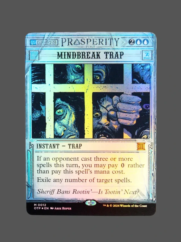 Mindbreak Trap Foil MTG Proxy | The Prosperity Post