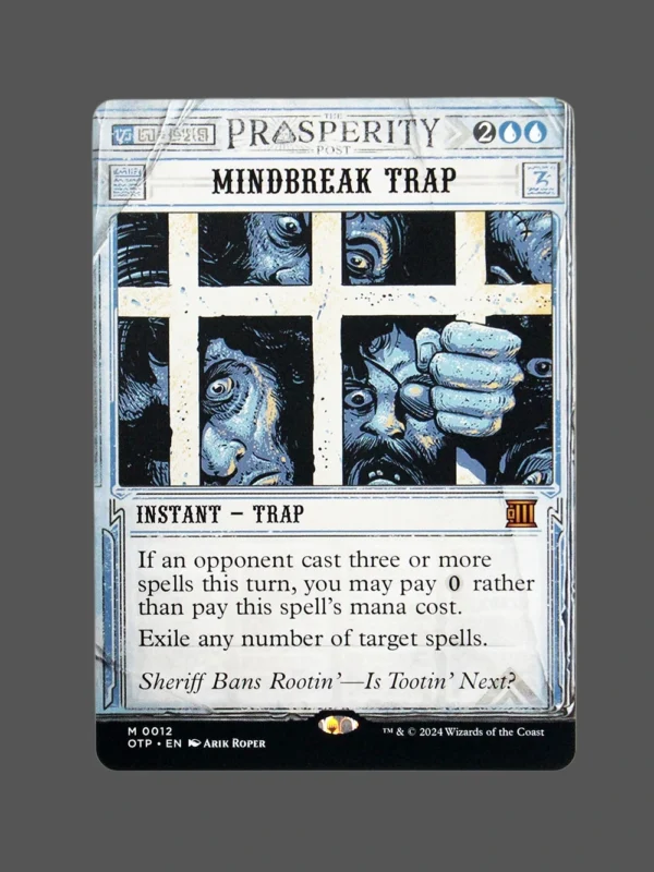 Mindbreak Trap Holo MTG Proxy | The Prosperity Post