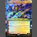 Minsc & Boo, Timeless Heroes Foil MTG Proxy | Secret Lair Drop