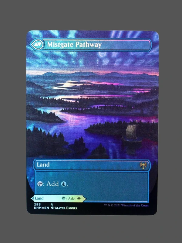 Mistgate Pathway Foil MTG Proxy | Kaldheim