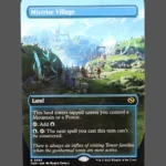 Mistrise Village Holo MTG Proxy | The Lost Caverns of Ixalan