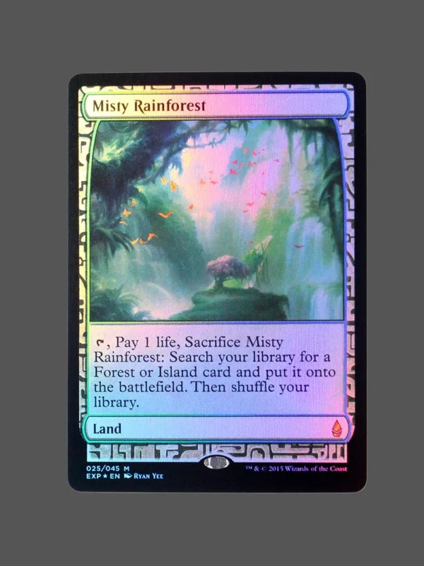 Misty Rainforest Foil MTG Proxy | Expeditions