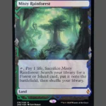 Misty Rainforest Foil MTG Proxy | Zendikar Rising