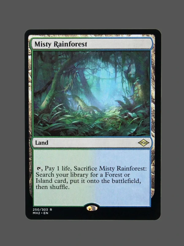 Misty Rainforest Holo MTG Proxy | Magic 2015