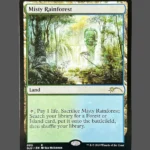Misty Rainforest Holo MTG Proxy | Secret Lairs