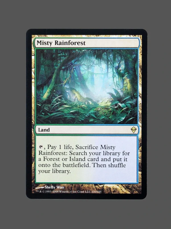 Misty Rainforest Regular MTG Proxy | Magic 2010