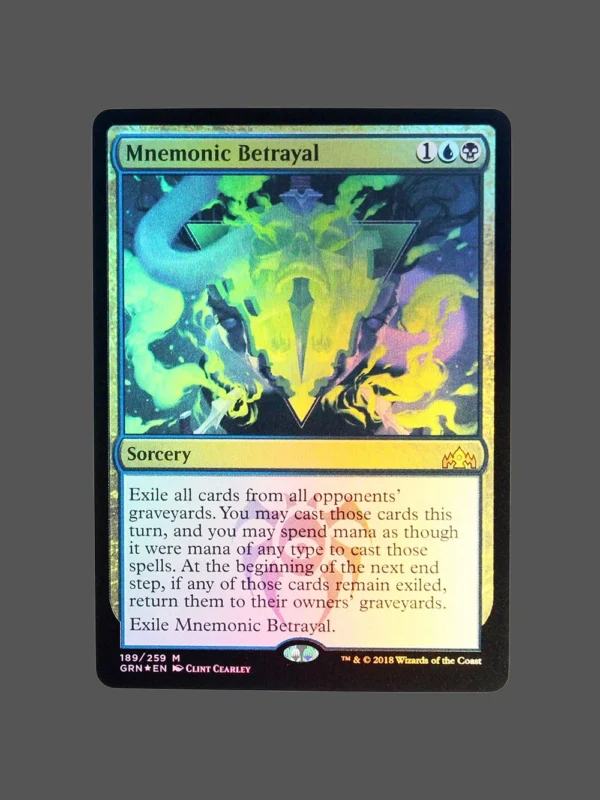 Mnemonic Betrayal Foil MTG Proxy | Guilds of Ravnica