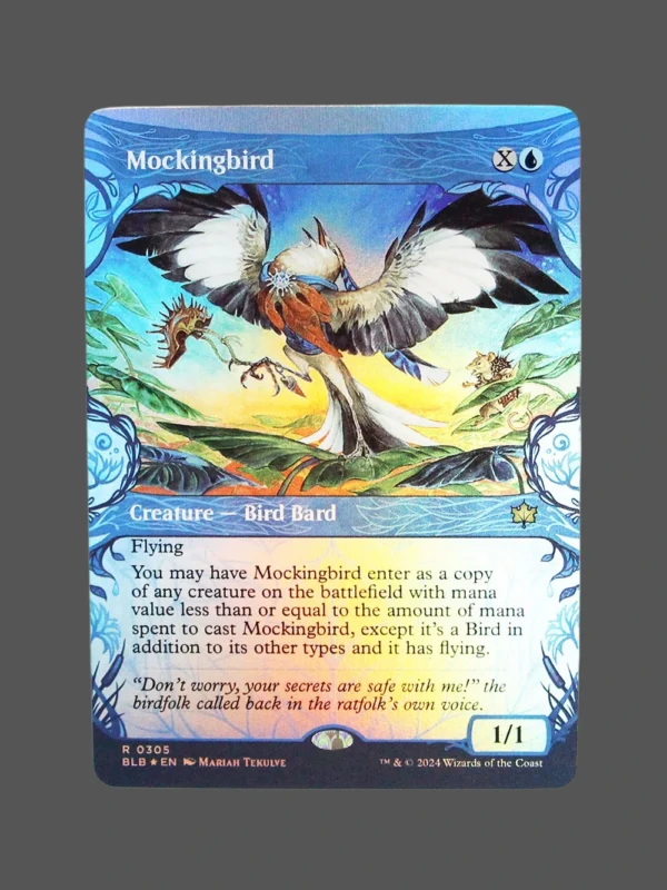 Mockingbird Foil MTG Proxy | The Lost Caverns of Ixalan