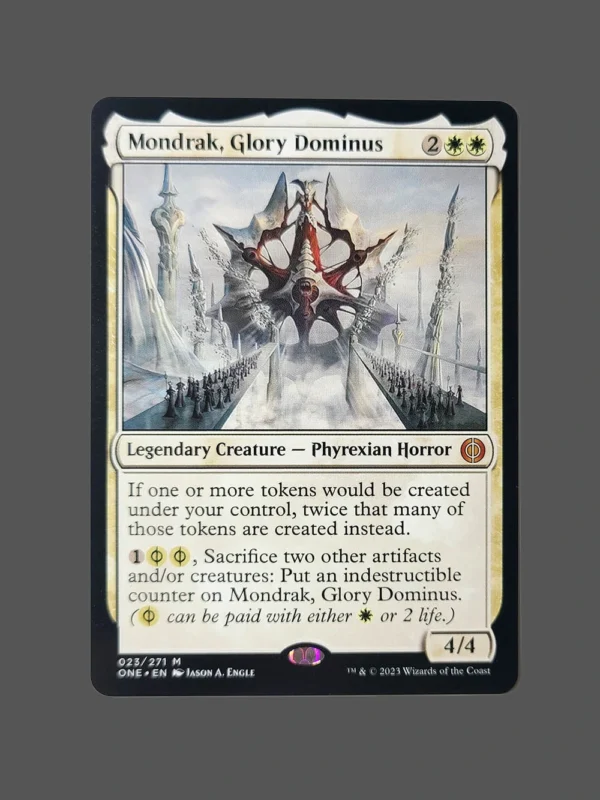 Mondrak, Glory Dominus Holo MTG Proxy | One-Art