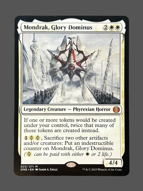 Mondrak, Glory Dominus Holo MTG Proxy | One-Art