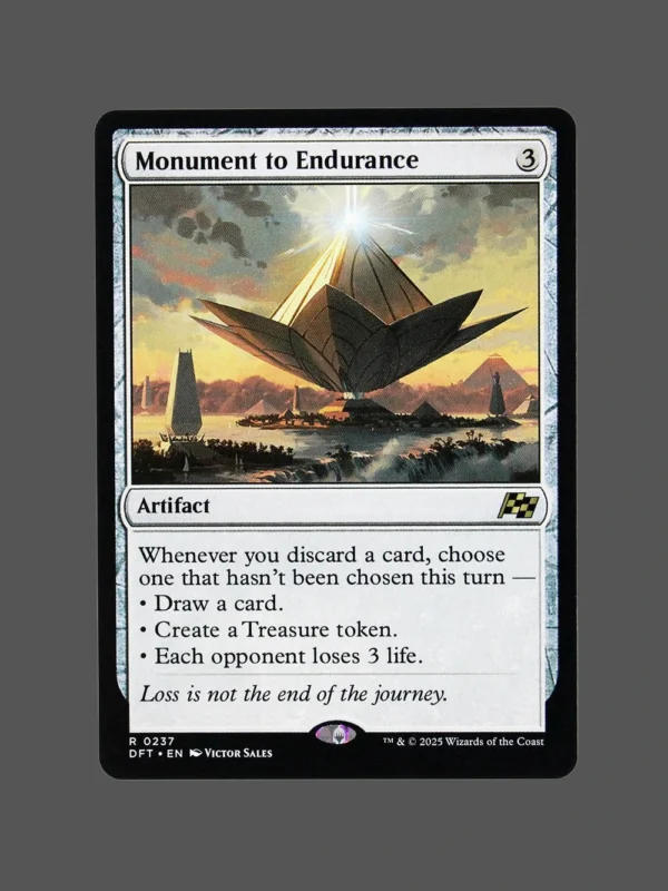 Monument to Endurance Holo MTG Proxy | Duskmourn