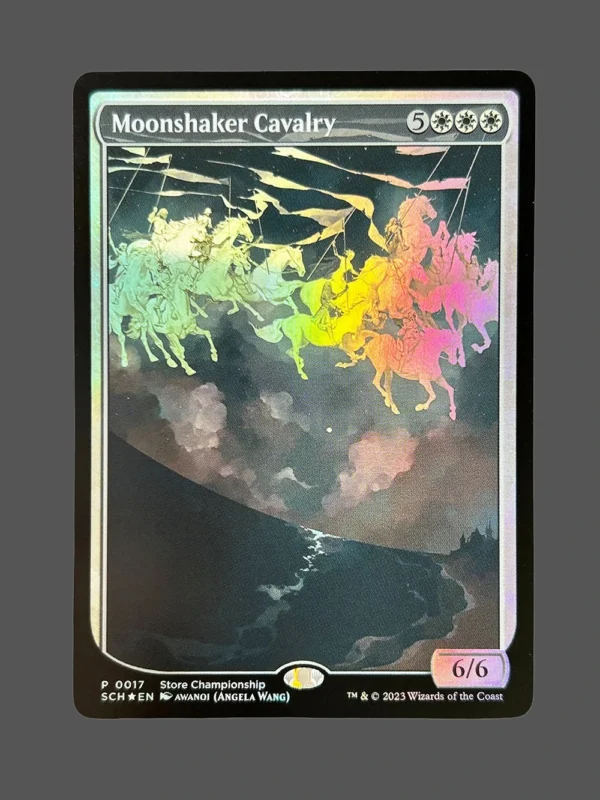 Moonshaker Cavalry Foil MTG Proxy | Store Championship
