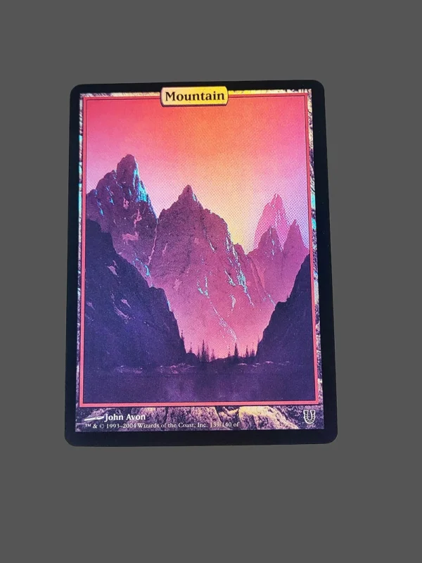 Mountain Foil MTG Proxy | Unhinged