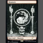 Mountain Holo MTG Proxy | Secret Lair