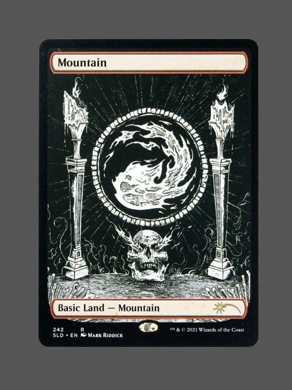Mountain Holo MTG Proxy | Secret Lair