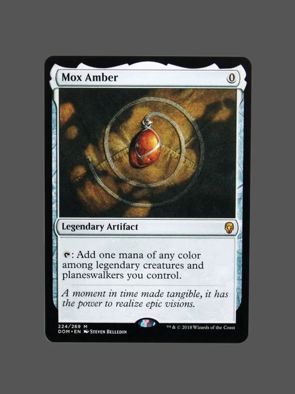 Mox Amber Holo MTG Proxy | Dominaria