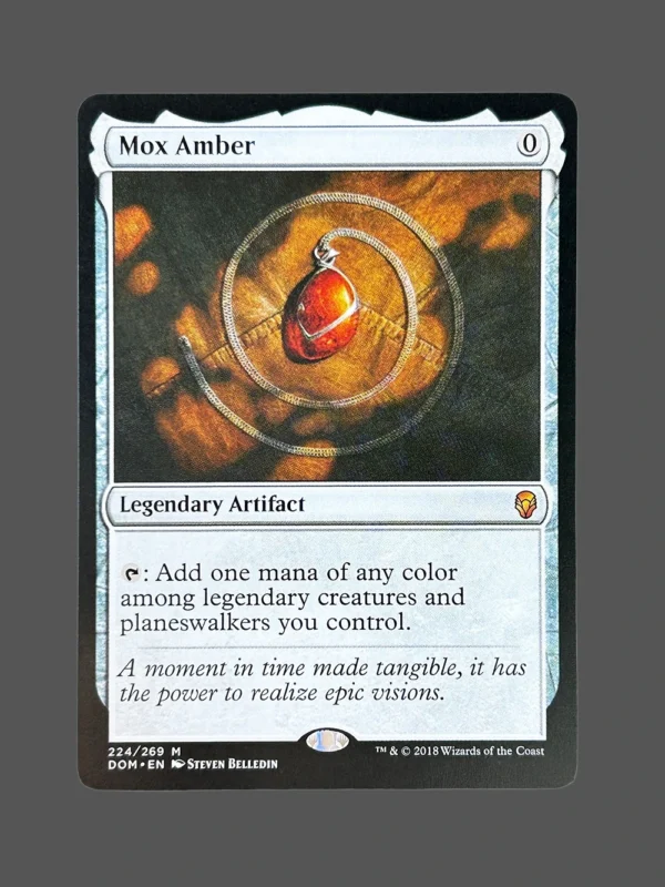Mox Amber Holo MTG Proxy | Dominaria