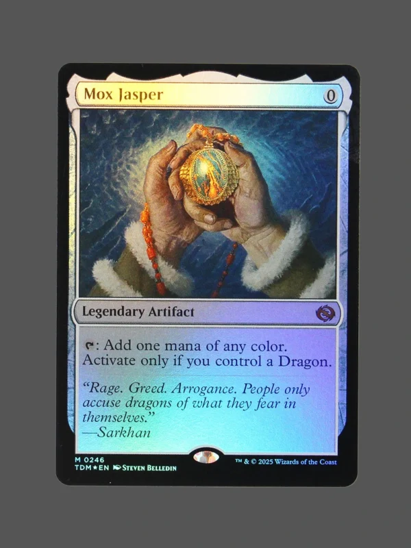 Mox Jasper Foil MTG Proxy | The Lost Caverns of Ixalan