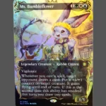 Ms. Bumbleflower Raised Foil MTG Proxy | Bloomburrow