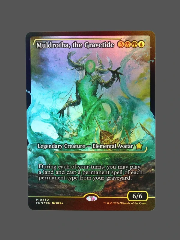 Muldrotha, the Gravetide Foil MTG Proxy | Foundations