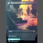 Murkwater Pathway Foil MTG Proxy | Zendikar Rising