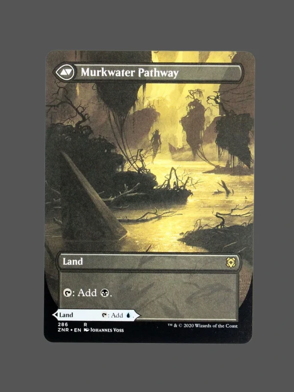 Murkwater Pathway Holo MTG Proxy | Zendikar Rising