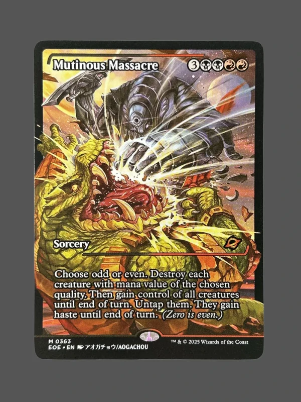Mutinous Massacre Holo MTG Proxy | The Lost Caverns of Ixalan