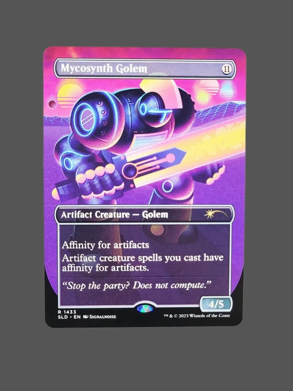 Mycosynth Golem Holo MTG Proxy | Streets of New Capenna