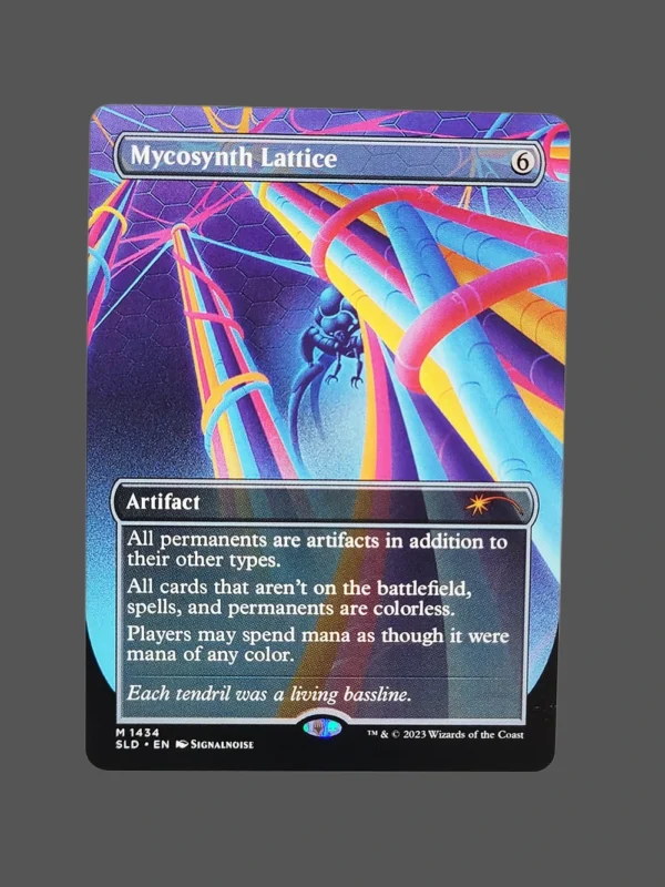 Mycosynth Lattice Holo MTG Proxy | Streets of New Capenna