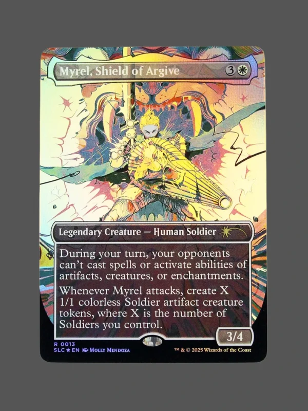 Myrel, Shield of Argive Foil MTG Proxy | Streets of New Capenna