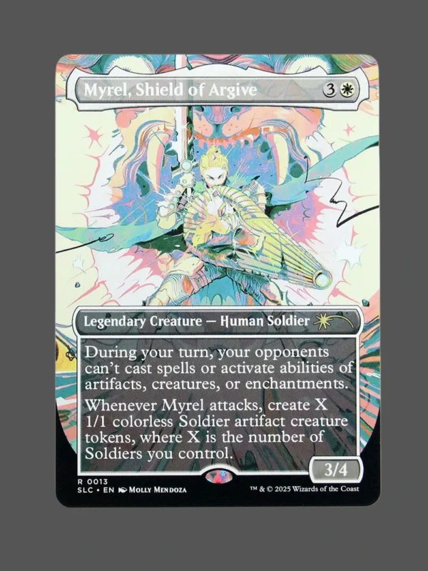 Myrel, Shield of Argive Holo MTG Proxy | Streets of New Capenna