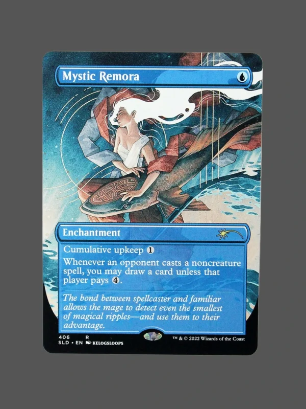 Mystic Remora Holo MTG Proxy | Streets of New Capenna