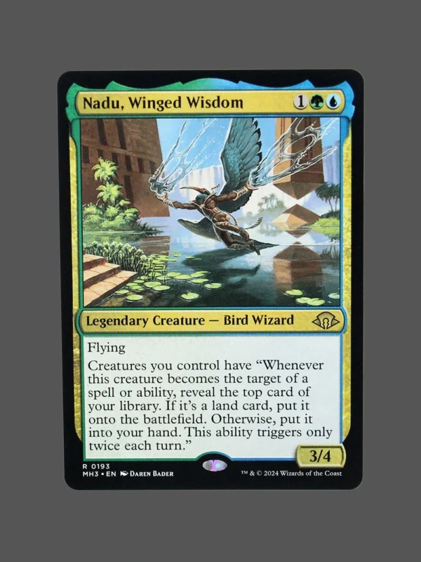 Nadu, Winged Wisdom Holo MTG Proxy | March of the Machine