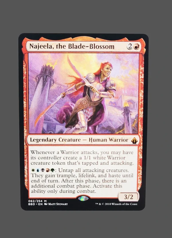 Najeela, the Blade-Blossom Holo MTG Proxy | Battlebond