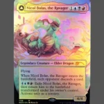 Nicol Bolas, the Ravager Foil MTG Proxy | Secret Lair Drop