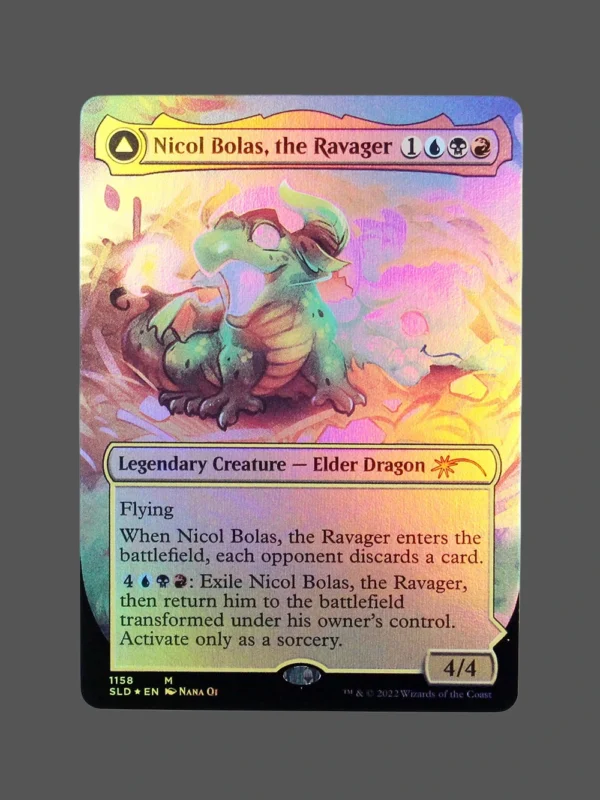 Nicol Bolas, the Ravager Foil MTG Proxy | Secret Lair Drop