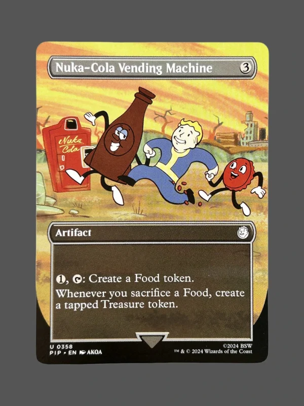 Nuka-Cola Vending Machine Holo MTG Proxy | Fallout