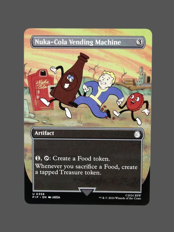 Nuka-Cola Vending Machine Regular MTG Proxy | Fallout