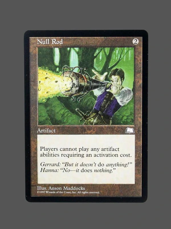 Null Rod Regular MTG Proxy | Mirage