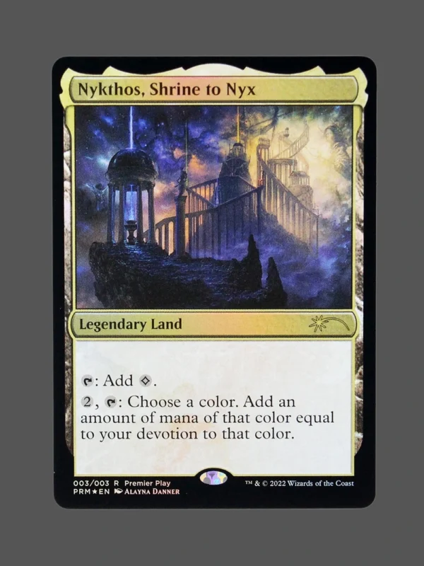Nykthos, Shrine to Nyx Foil MTG Proxy | Premier Play